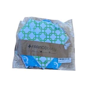 NEW FARNOD‎ baby bandana drool bib 4 pack moons arrows and shapes